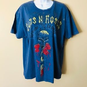 Riff Mens Large GUNS N ROSES T-shirt